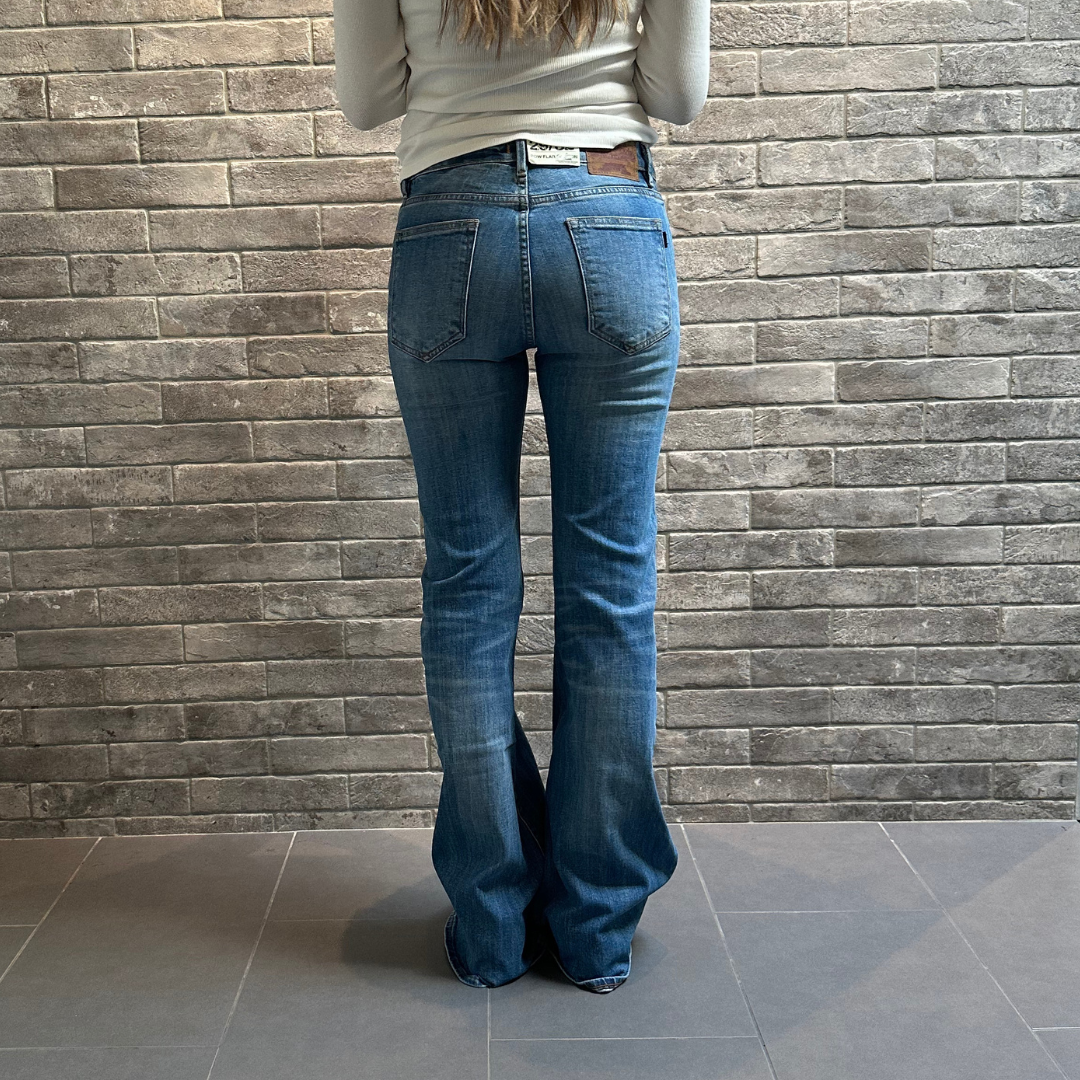 Crocker Jeans - Pow Flare light blue