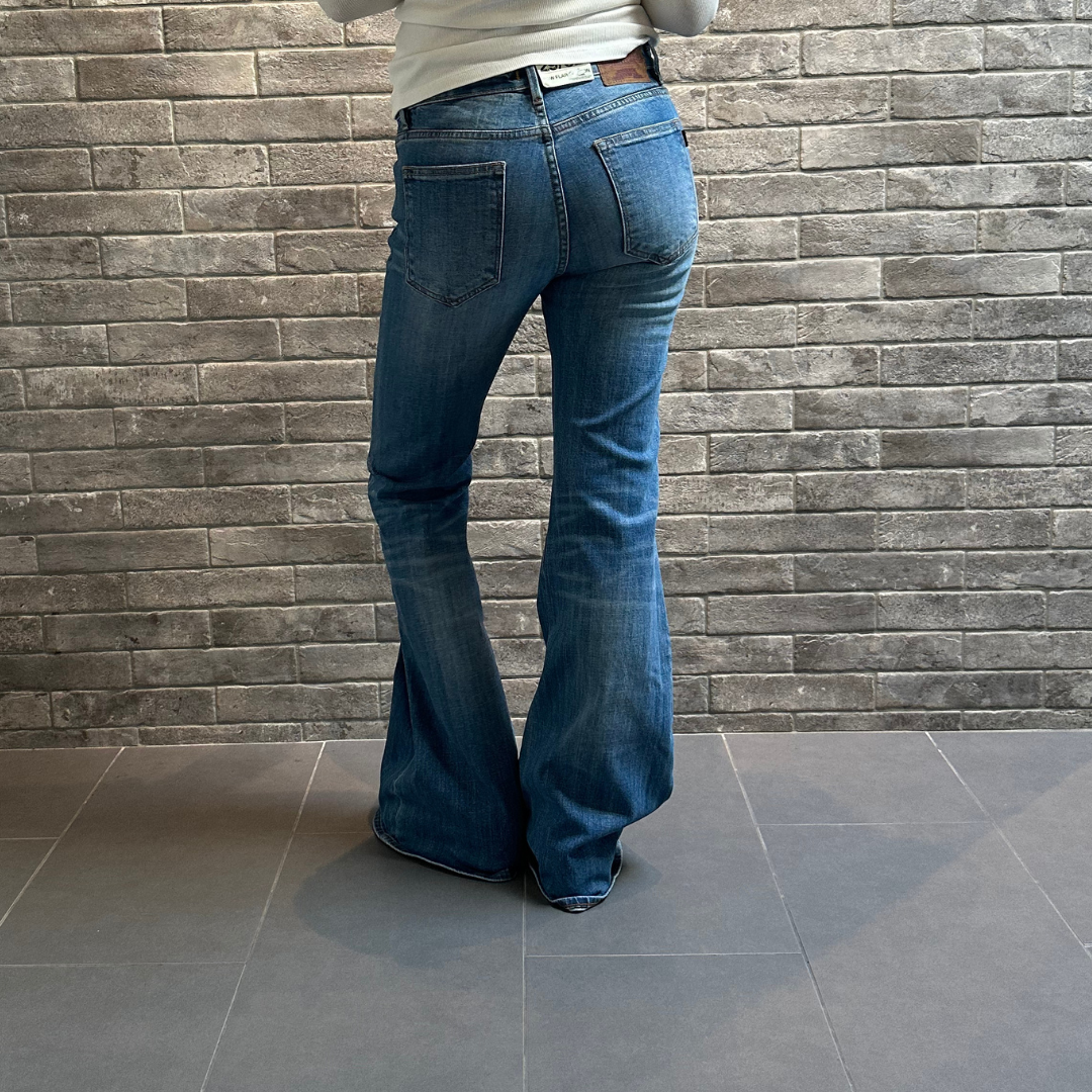 Crocker Jeans - Pow Flare light blue